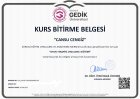Psk. Cansu Cengiz Psikoloji sertifikası