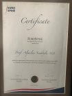 Prof. Dr. Alpaslan Şenköylü Ortopedi ve Travmatoloji sertifikası