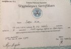 Psk. Ümran Acar Psikoloji sertifikası