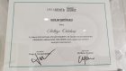 Dt. Sülbiye Odabaşı Diş Hekimi sertifikası