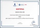 Dyt. Melike Aysel Ekiz Diyetisyen sertifikası