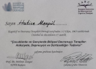Uzm. Psk. Hatice Türkçapar Mengül Psikoloji sertifikası