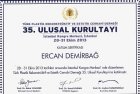 Op. Dr. Ercan Demirbağ Plastik Rekonstrüktif ve Estetik Cerrahi sertifikası