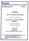 Dr. Cemalettin Ekmekcioğlu Geleneksel ve Tamamlayıcı Tıp sertifikası
