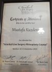 Op. Dr. Mustafa Kuzdere Kulak Burun Boğaz hastalıkları - KBB sertifikası
