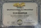 Fzt. Selda Koşar Fizyoterapi sertifikası