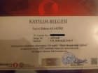 Aile Danışmanı Zehra Alagöz Aile Danışmanı sertifikası
