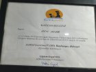 Dil ve Konuşma Terapisti İrem Yanar Dil Konuşma Bozuklukları sertifikası
