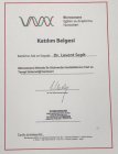 Uzm. Dr. Levent Sepit Geleneksel ve Tamamlayıcı Tıp sertifikası