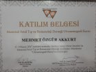 Doç. Dr. Mehmet Özgür Akkurt Kadın Hastalıkları ve Doğum sertifikası