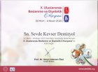 Dyt. Sevde Kevser Demiryol Diyetisyen sertifikası