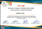 Çocuk Gelişim Uzmanı Hüsniye Çelik Şahin Çocuk Gelişim Uzmanı sertifikası