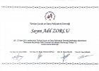 Uzm. Dr. Adil Zorlu Çocuk ve Ergen Psikiyatristi sertifikası
