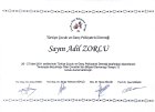 Uzm. Dr. Adil Zorlu Çocuk ve Ergen Psikiyatristi sertifikası