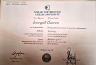 Uzm. Kl. Psk. İremgül Özeren Psikoloji sertifikası