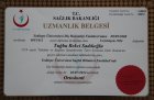 Uzm. Dr. Tuğba Bekci Sadıkoglu Diş Hekimi sertifikası