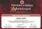 Doç. Dr. Cemal Kara Genel Cerrahi sertifikası