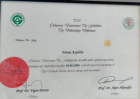 Uzm. Dr. Fatma Erden Dermatoloji sertifikası