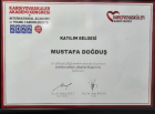 Doç. Dr. Mustafa Doğduş Kardiyoloji sertifikası