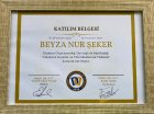 Uzm. Dyt. Beyza Nur Şeker Diyetisyen sertifikası