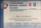 Uzm. Dyt. Özge Karaarslan Diyetisyen sertifikası
