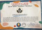 Psk. Aynur TERZİOĞLU Psikoloji sertifikası