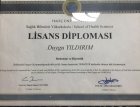 Dyt. Duygu Yıldırım Sökmen Diyetisyen sertifikası