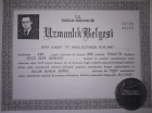 Prof. Dr. Fevzi Sefa Dereköy Kulak Burun Boğaz hastalıkları - KBB sertifikası