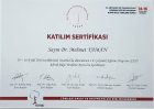 Op. Dr. Mehmet Yaman Ortopedi ve Travmatoloji sertifikası