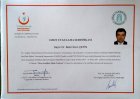 Doç. Dr. Eren Çetin Radyasyon Onkolojisi sertifikası