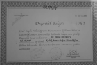Prof. Dr. Deniz Demir Kulak Burun Boğaz hastalıkları - KBB sertifikası