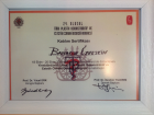 Op. Dr. Bahadır Özkeskin Plastik Rekonstrüktif ve Estetik Cerrahi sertifikası