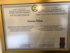 Uzm. Dr. Asuman Özkan Tıbbi Biyokimya sertifikası