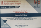 Klinik Psikolog  Yasemin Oltulu Psikoloji sertifikası