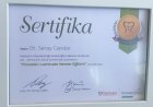 Dt. Seray Candar Diş Hekimi sertifikası