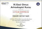 Op. Dr. Özgür Oktay Nar Ortopedi ve Travmatoloji sertifikası