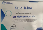 Dr. Nilüfer Özbayrak Açıkgöz Diş Hekimi sertifikası