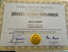 Klinik Psikolog  Melis Demir Psikoloji sertifikası