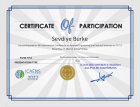 Dt. Sevdiye Umer Diş Hekimi sertifikası