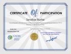 Dt. Sevdiye Umer Diş Hekimi sertifikası