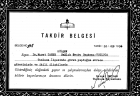 Prof. Dr. Murat Taner Gülşen Dahiliye - İç Hastalıkları sertifikası
