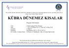 Uzm. Kl. Psk. Kübra Dünemez Kısalar Psikoloji sertifikası