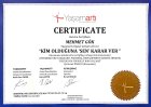 Uzm. Psk. Dan. Mehmet Gök Psikoloji sertifikası