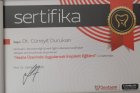 Dt. Cüneyt Durukan Diş Hekimi sertifikası