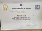 Uzm. Psk. Abidin Kul Psikoloji sertifikası