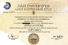 Uzm. Psk. Dan. Atike Ege Psikolojik Danışman sertifikası