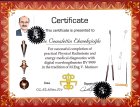 Dr. Cemalettin Ekmekcioğlu Geleneksel ve Tamamlayıcı Tıp sertifikası