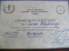 Op. Dr. Serdar Küçükalioğlu Genel Cerrahi sertifikası
