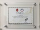Dr. Dt. Abdullah Ceylan Diş Hekimi sertifikası