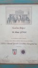Prof. Dr. Ahmet Güven Çocuk Cerrahisi sertifikası